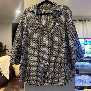 100% Cotton Foxcroft Blouse